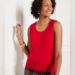 Talbots Cashmere Charming Shell Sweater